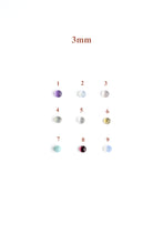 Upload image to gallery, &quot;Calm&quot; ear studs (optional)
