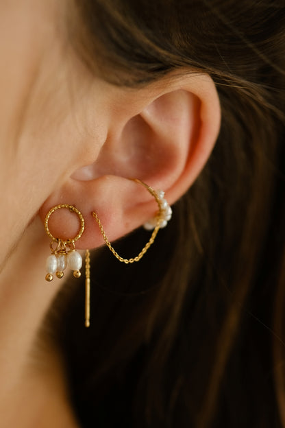 “Renew” ear ring