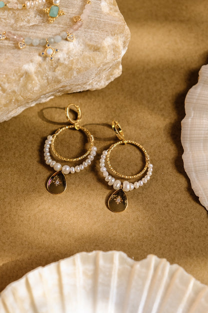 “Uranie” earrings