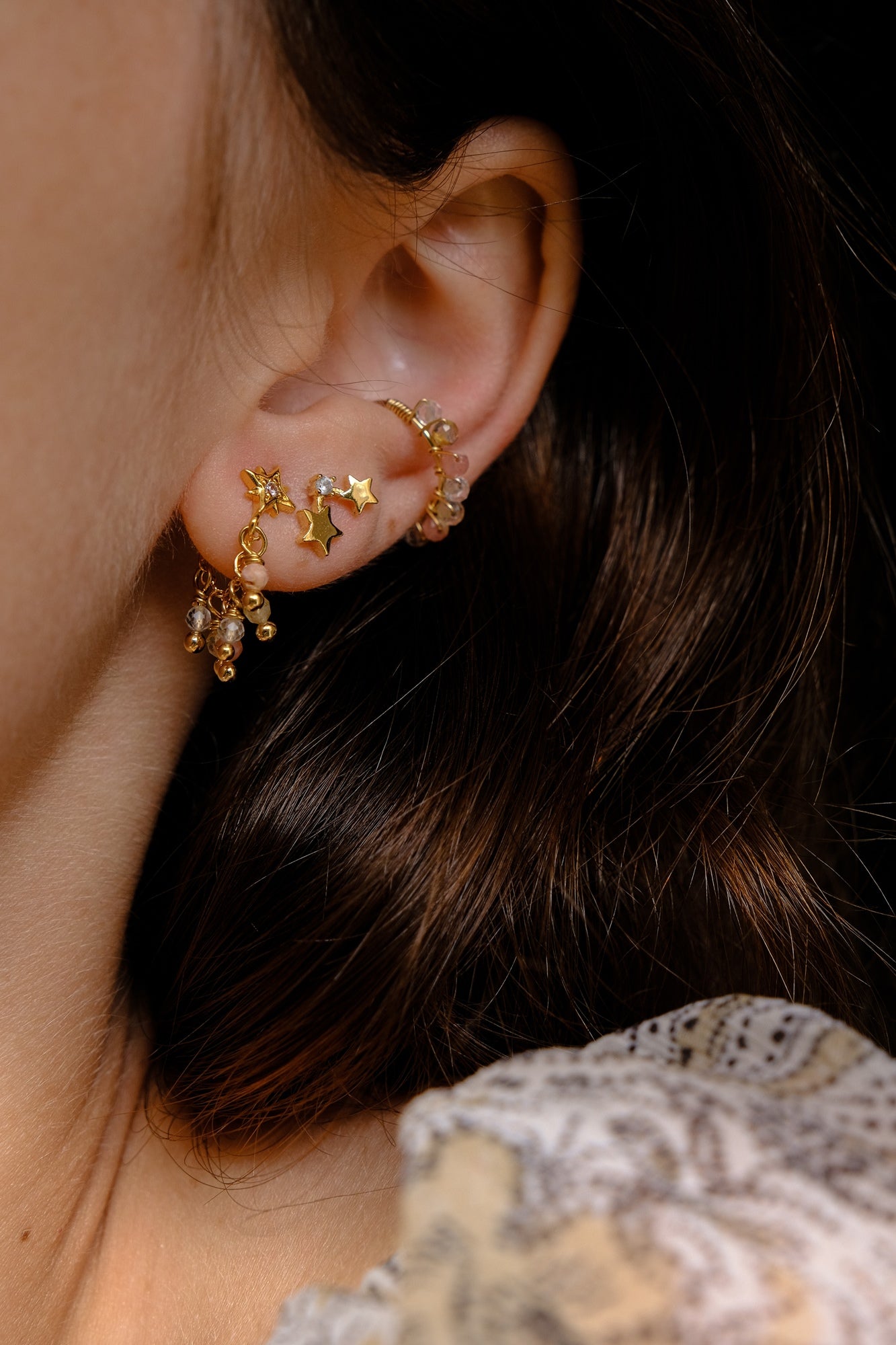 “Ann” ear ring