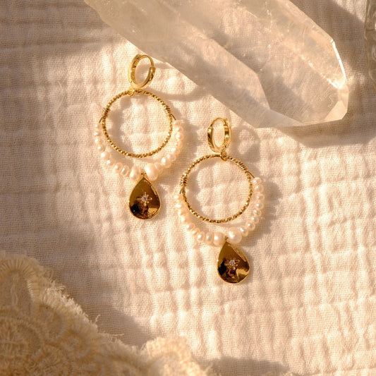 “Uranie” earrings