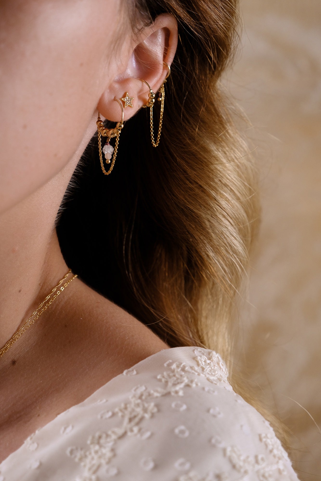 “Aster” earrings