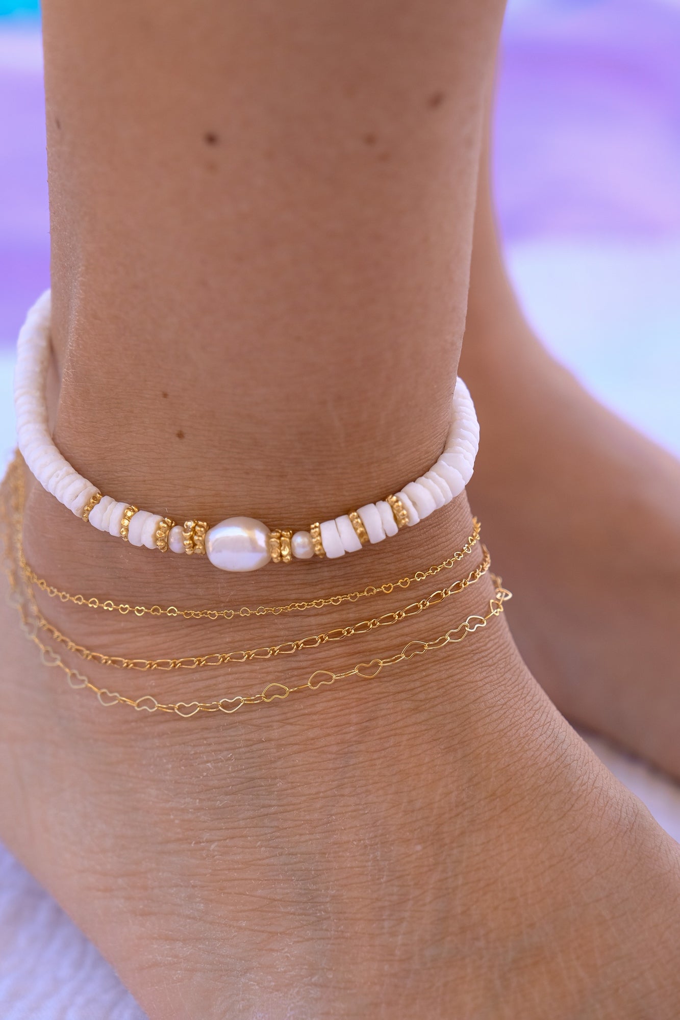 “Siren” ankle chain (your choice)