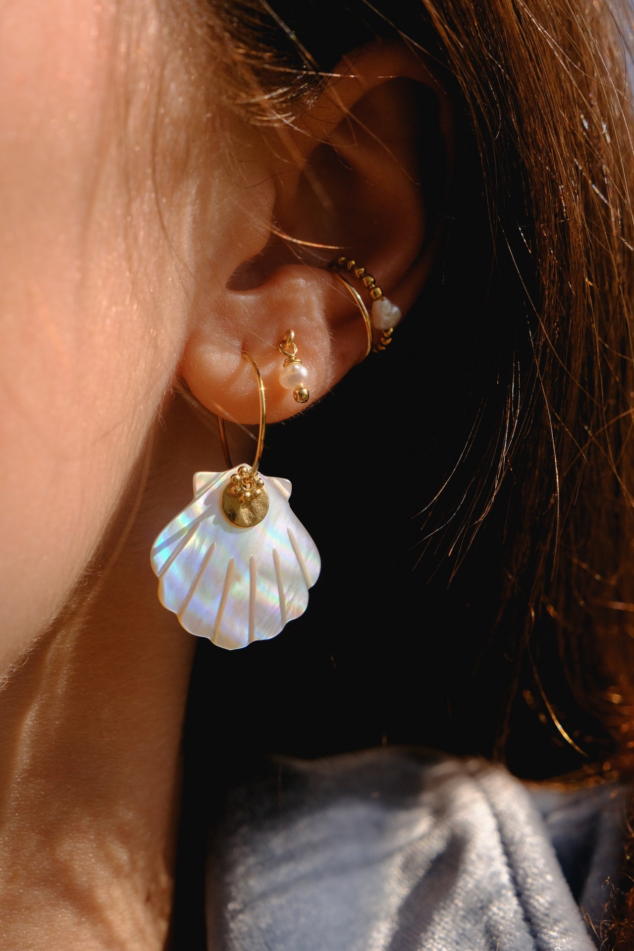 “Aqua” earrings