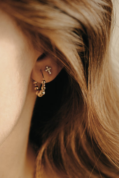 “Alix” stud earrings