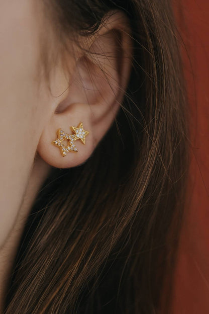 “Polaris” stud earrings